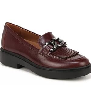 Naturalizer Paris Kiltie Chain Loafers 8M Academia